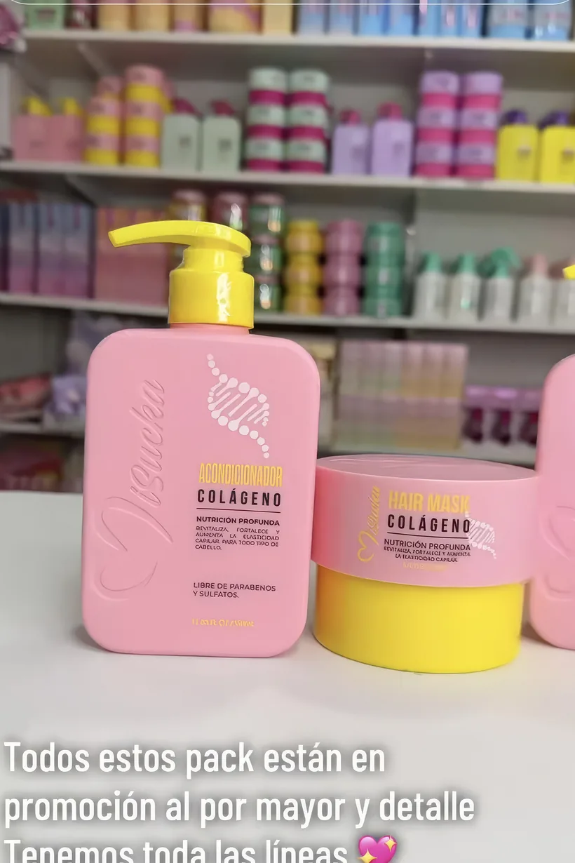 Pack Colágeno en promoción, protagonista del video viral de SigaShop en TikTok.